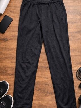 Layer 8 Sweatpants Mens Large Black Athletic Jogger Lounge Comfort Pants